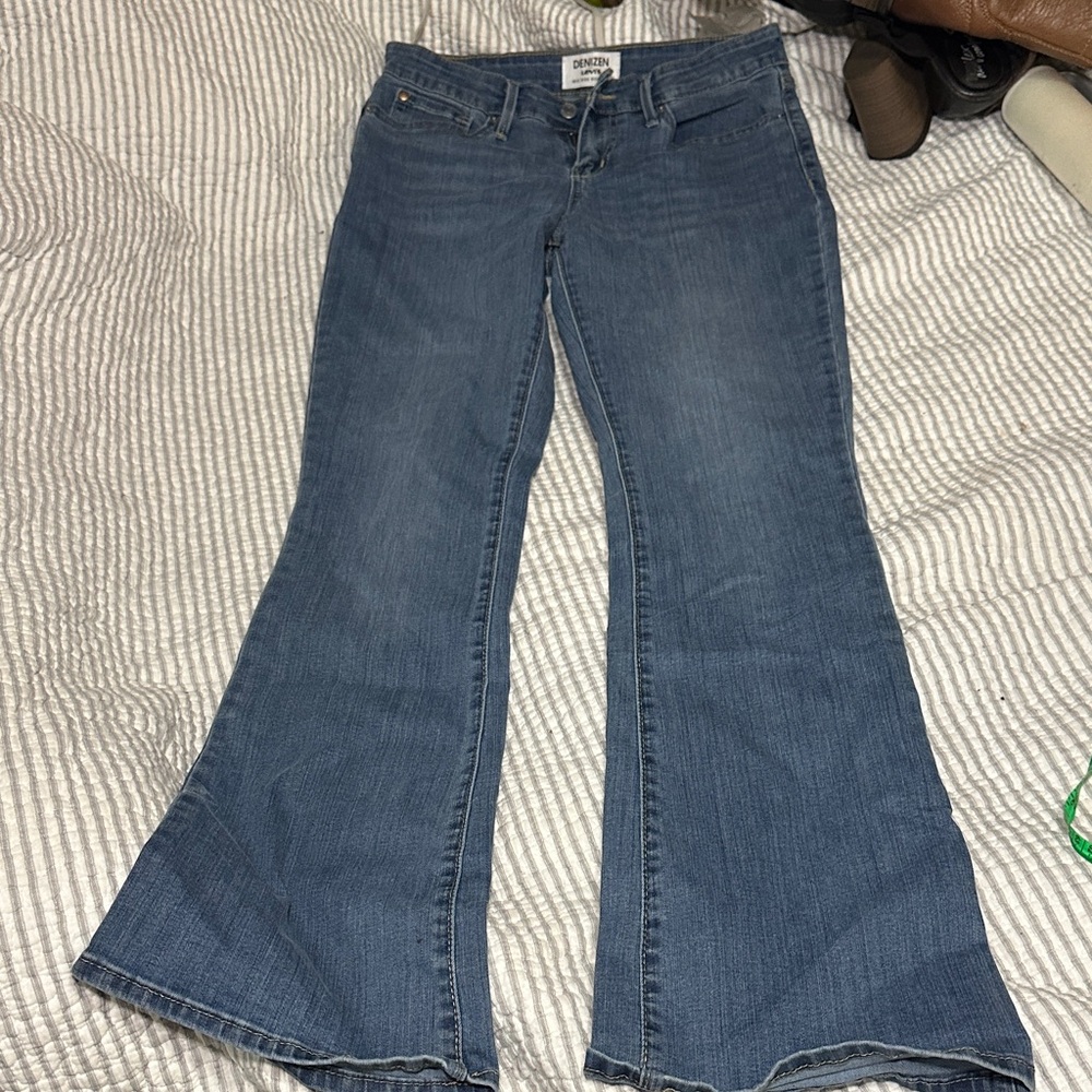 Denizen from Levi's Women's mid rise boot cut jeans